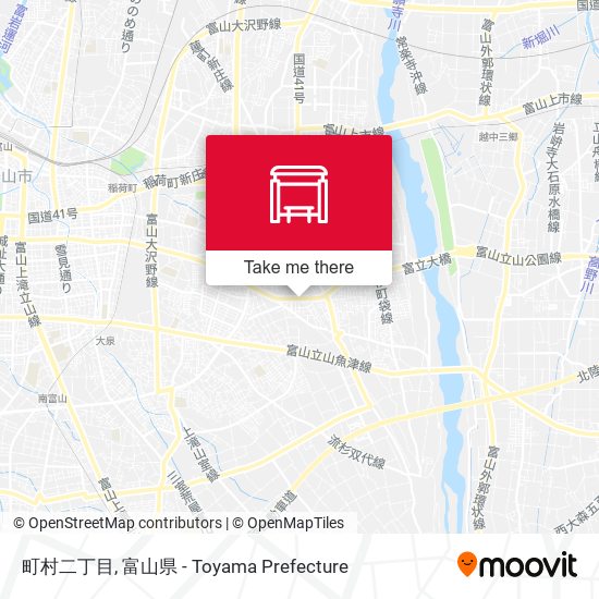 町村二丁目 map