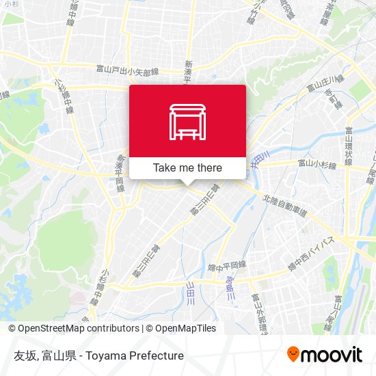 友坂 map