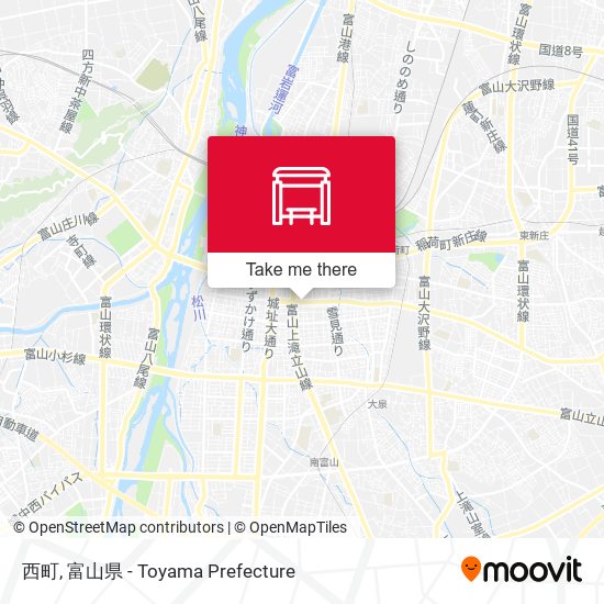西町 map