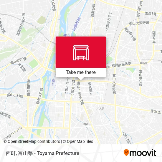 西町 map