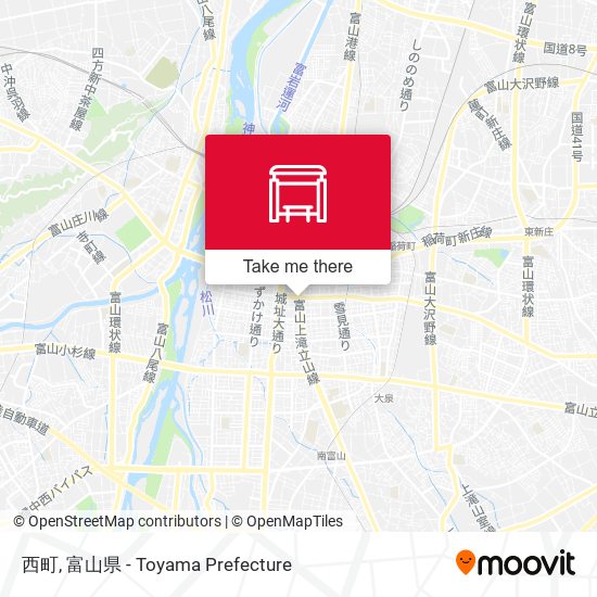 西町 map