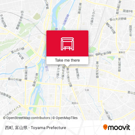 西町 map
