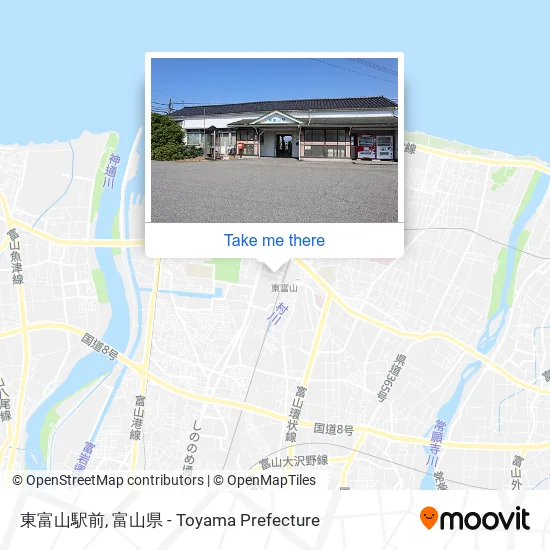 東富山駅前 map