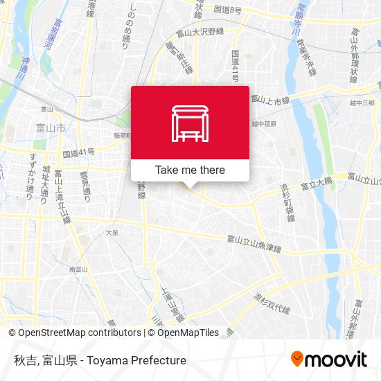 秋吉 map