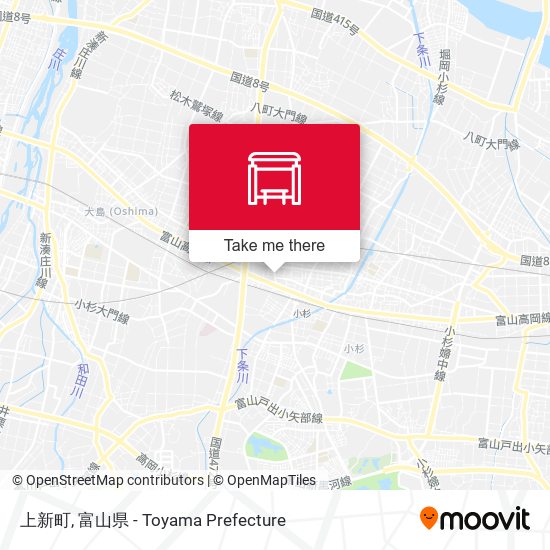 上新町 map