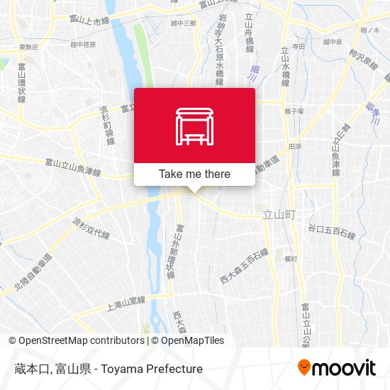 蔵本口 map