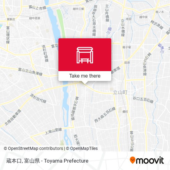 蔵本口 map
