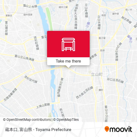 蔵本口 map