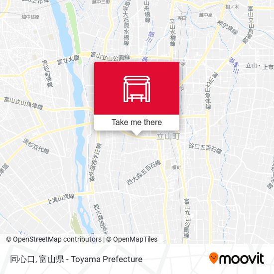 同心口 map