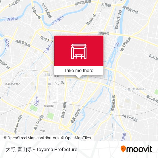 大野 map