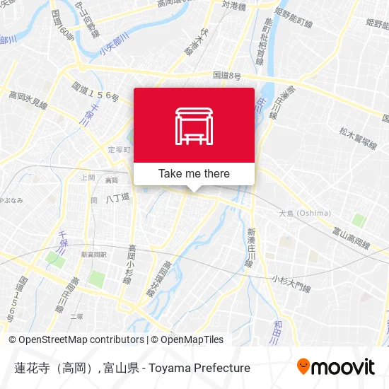 蓮花寺（高岡） map