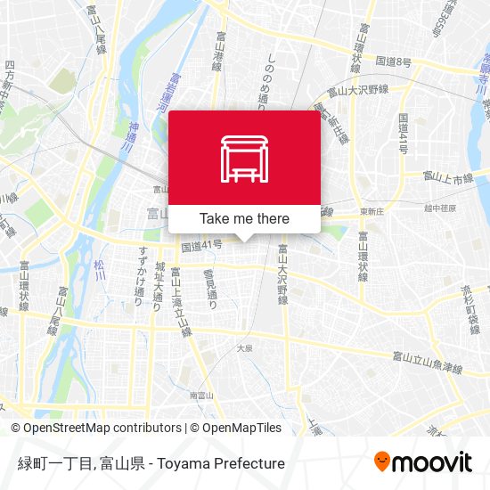 緑町一丁目 map