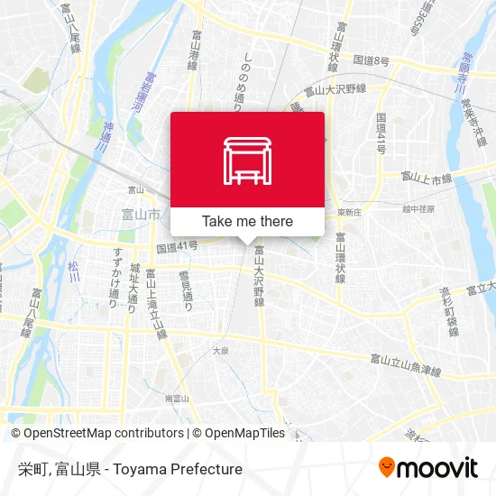 栄町 map