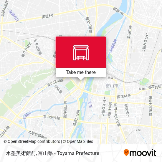 水墨美術館前 map