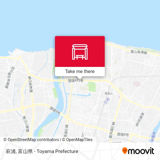 萩浦 map