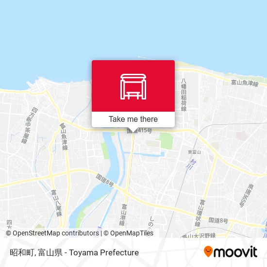 昭和町 map