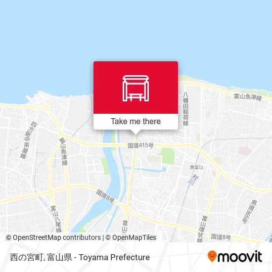 西の宮町 map
