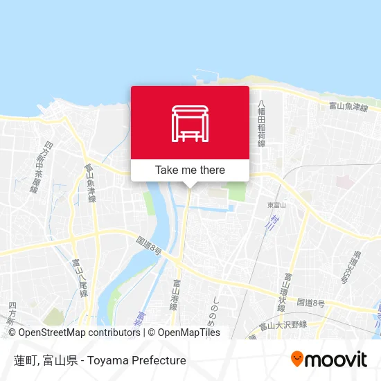 蓮町 map