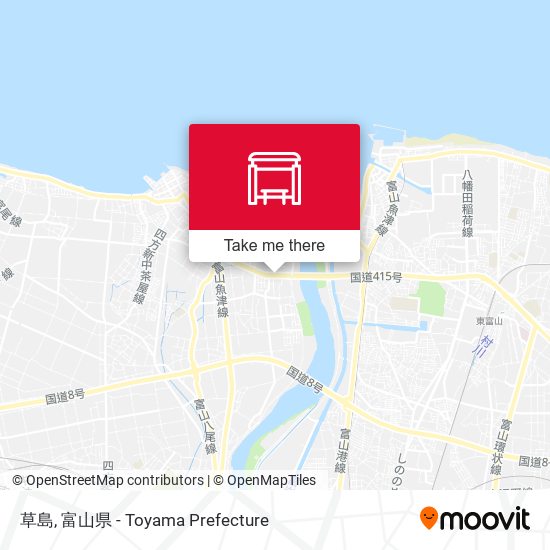 草島 map