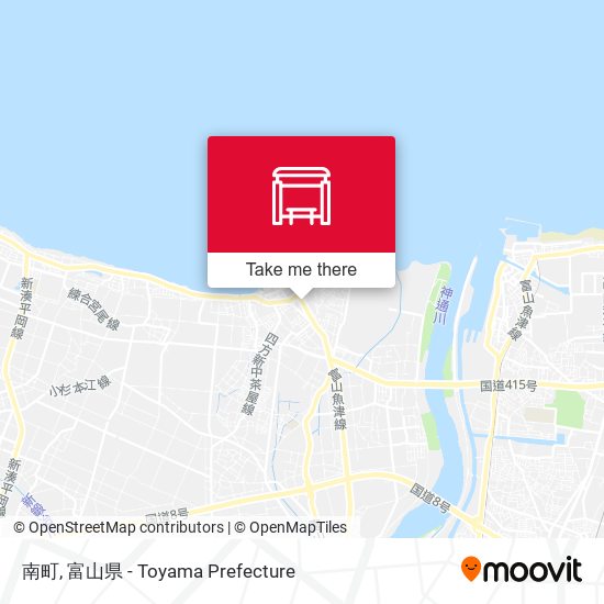 南町 map