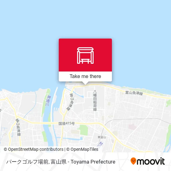 パークゴルフ場前 map