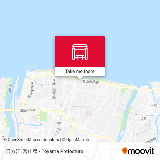 日方江 map