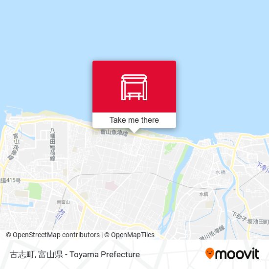 古志町 map