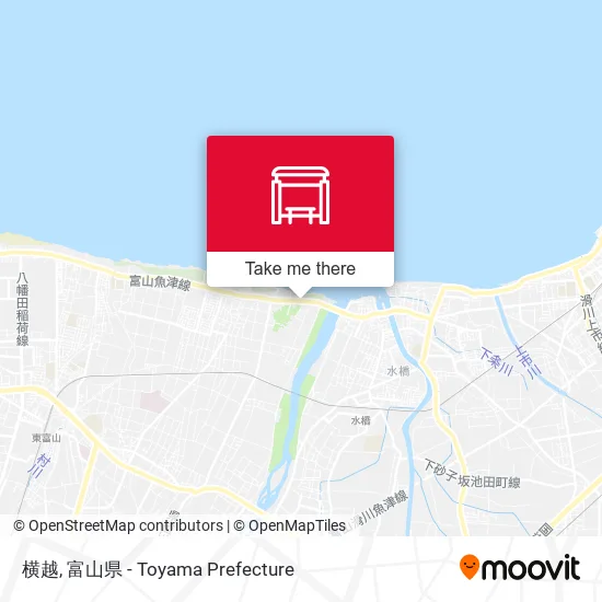 横越 map