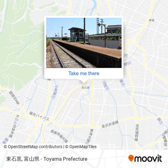 東石黒 map