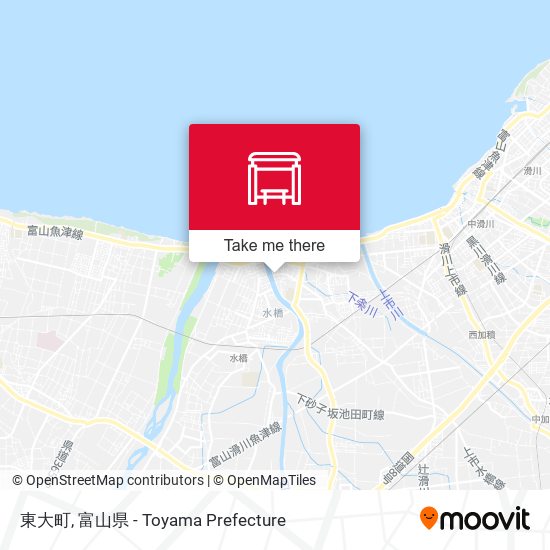 東大町 map