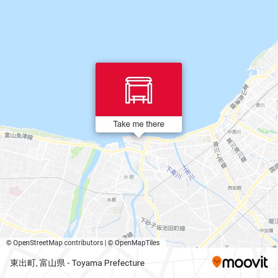 東出町 map