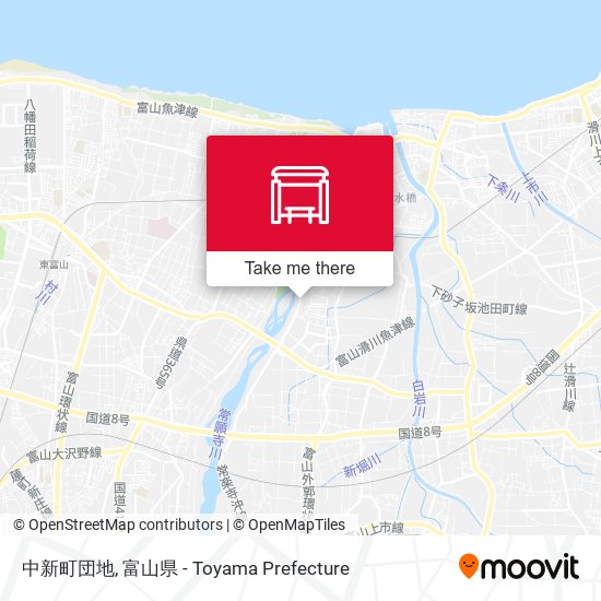 中新町団地 map