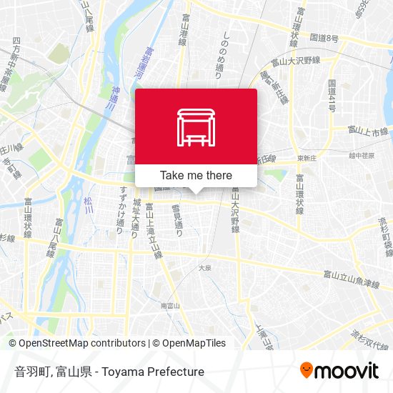音羽町 map