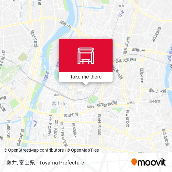 奥井 map