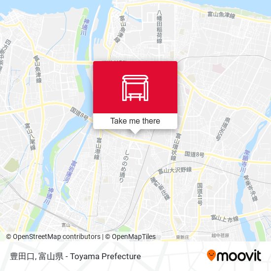 豊田口 map