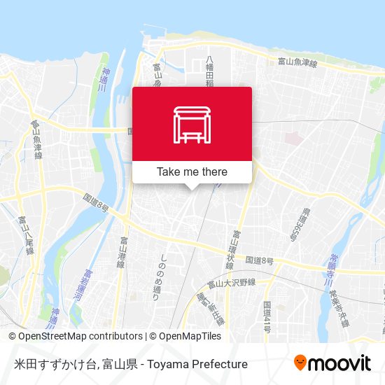 米田すずかけ台 map