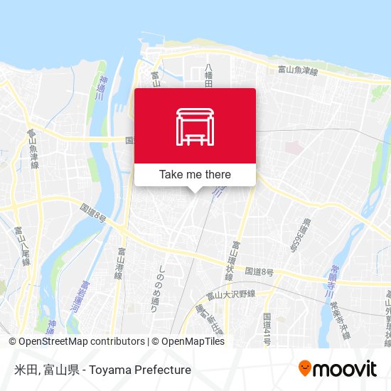 米田 map