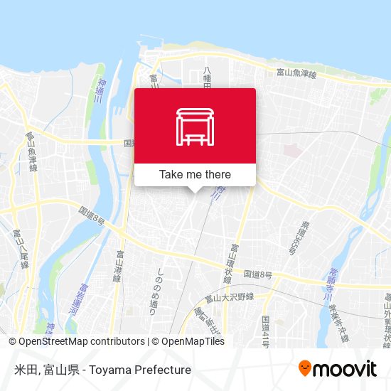 米田 map