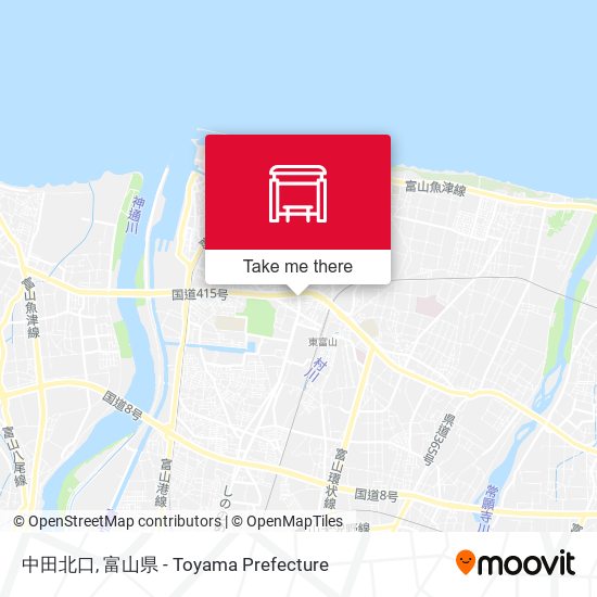 中田北口 map