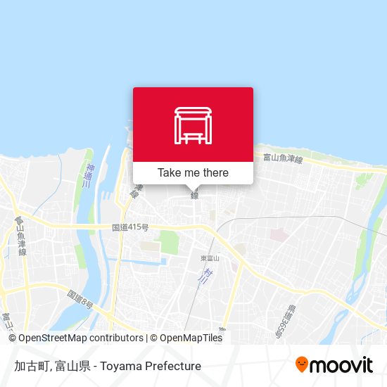 加古町 map