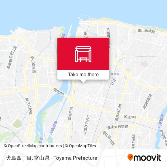 犬島四丁目 map