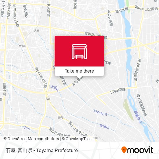 石屋 map