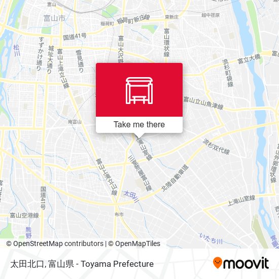 太田北口 map
