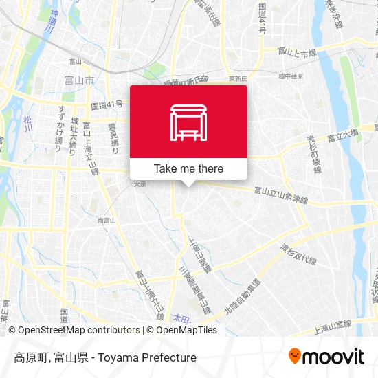 高原町 map