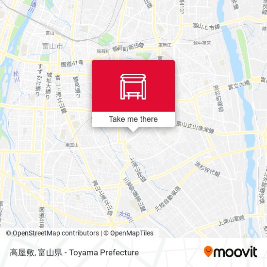 高屋敷 map