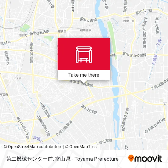 第二機械センター前 map