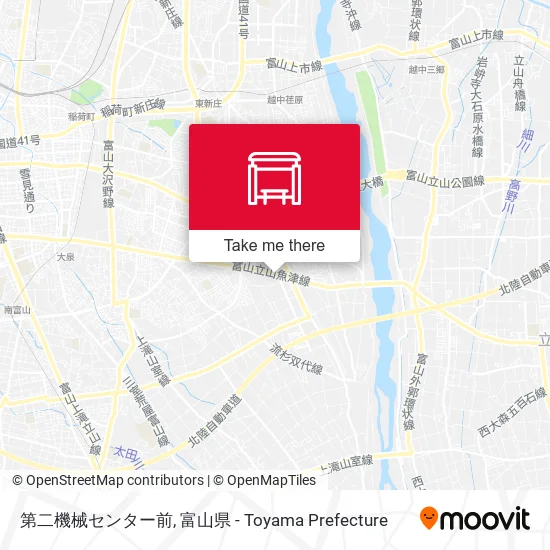 第二機械センター前 map