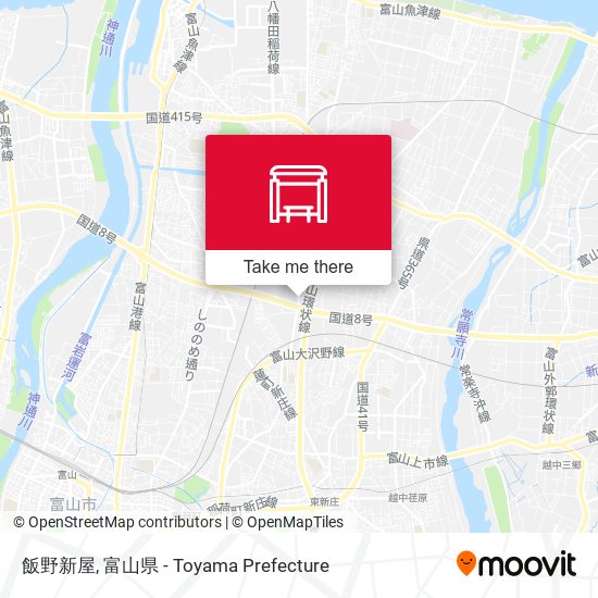 飯野新屋 map