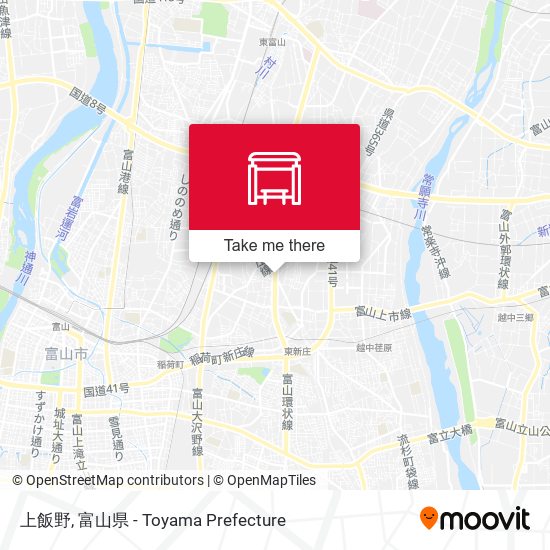 上飯野 map