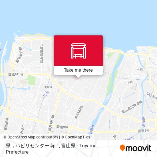 県リハビリセンター南口 map